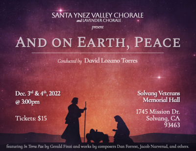 Santa Ynez Valley Chorale Flyer