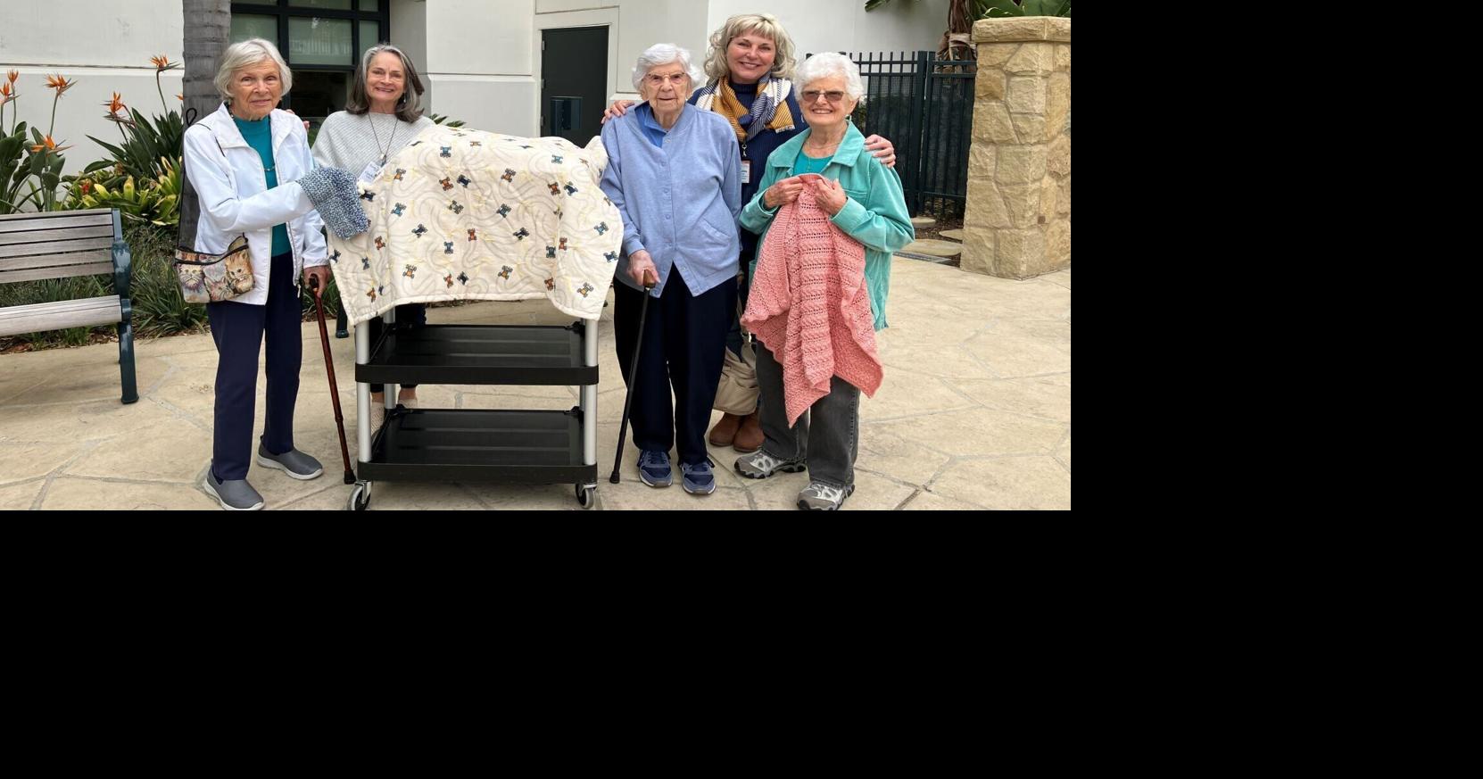 Solvang crafters club surprises Cottage Hospital pediatrics with