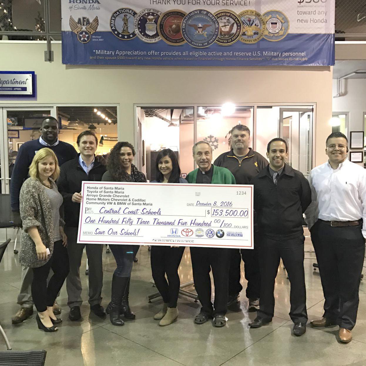 Home Motors Santa Maria >> Winner Named In Support Our Schools Car Raffle Syvnews Com Home Motors Santa Maria >> Winner Named In Support Our Schools Car Raffle Syvnews Com