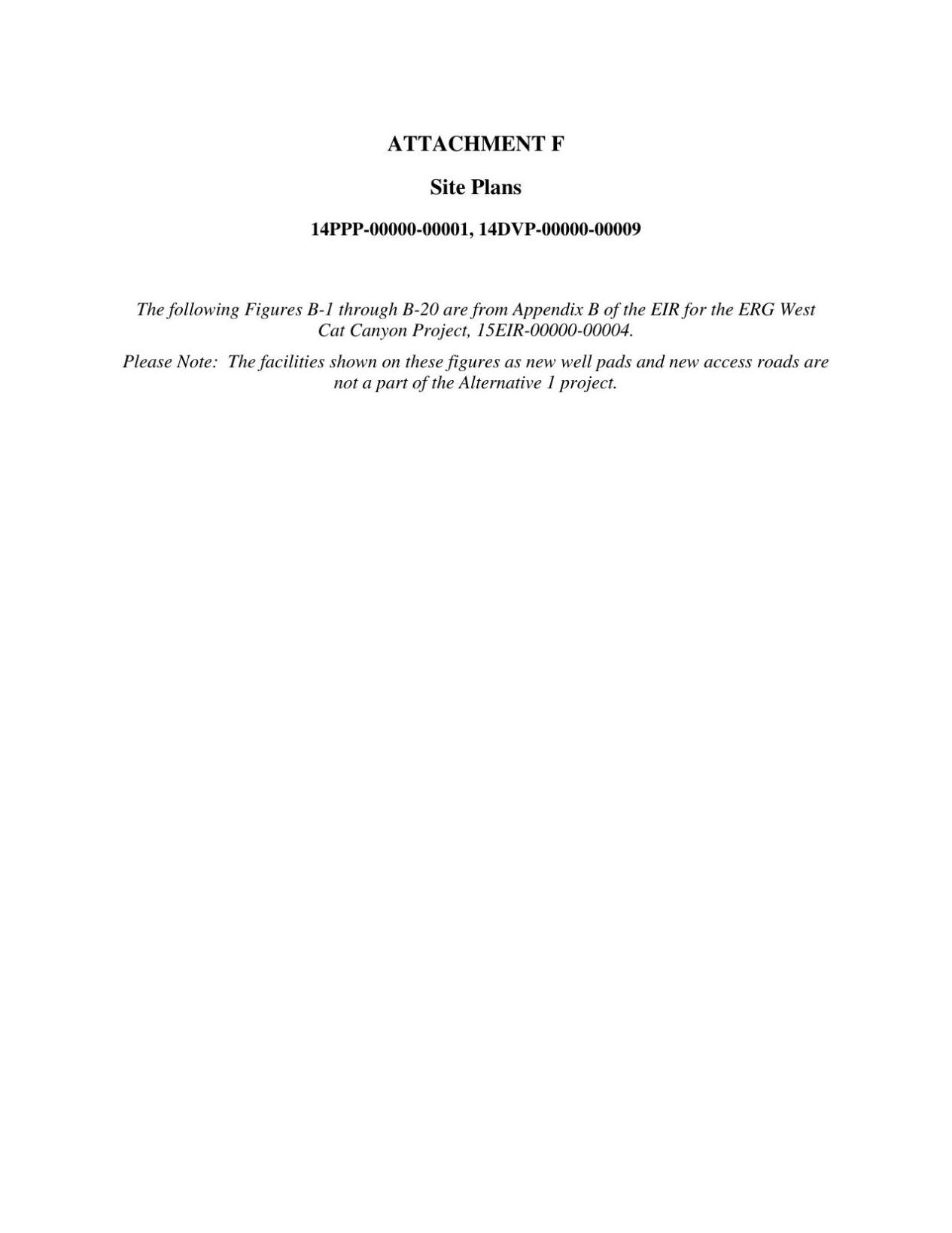 Cat Canyon EIR: 'Site Plans' PDF