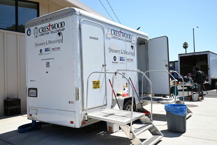 A fresh start Local fellowship provides showers for the homeless