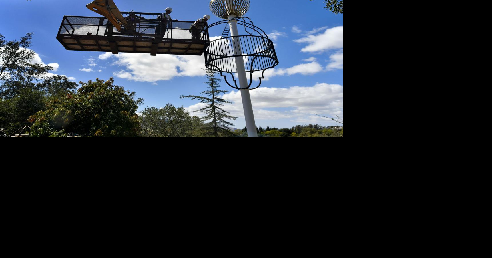 Solvang’s century-old wind harp now making music again | Local news ...