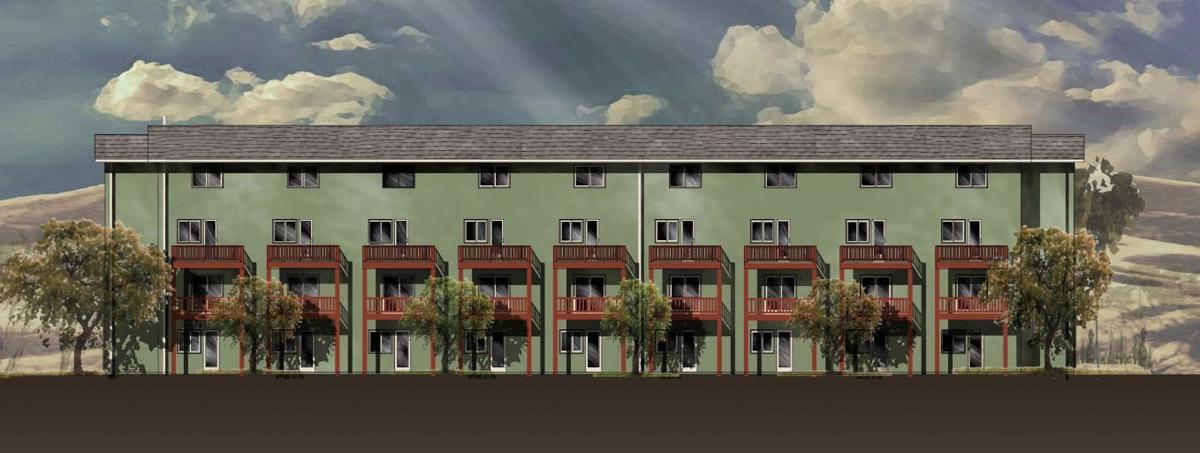 St. George apartments-exterior design