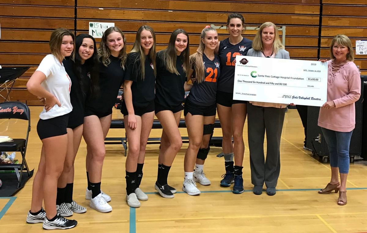 Syv Union High School Girls Volleyball Team Donates 1 650 To Valley Cottage Hospital Local Syvnews Com