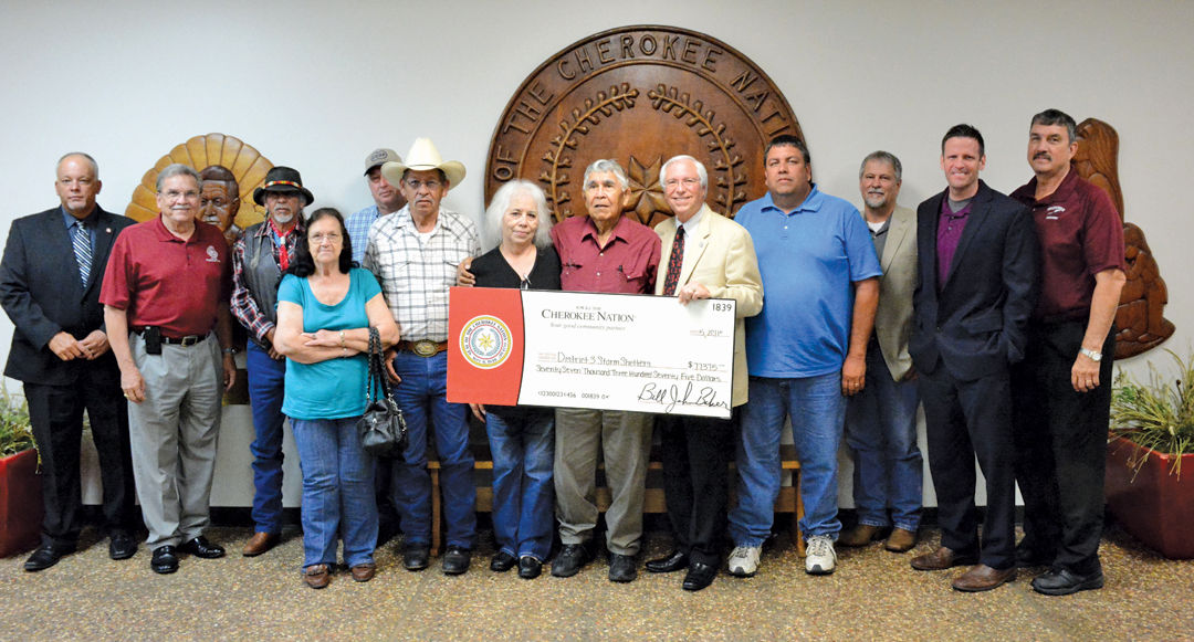 Cherokee Nation Donates $77K For Storm Shelters In Southern Cherokee ...