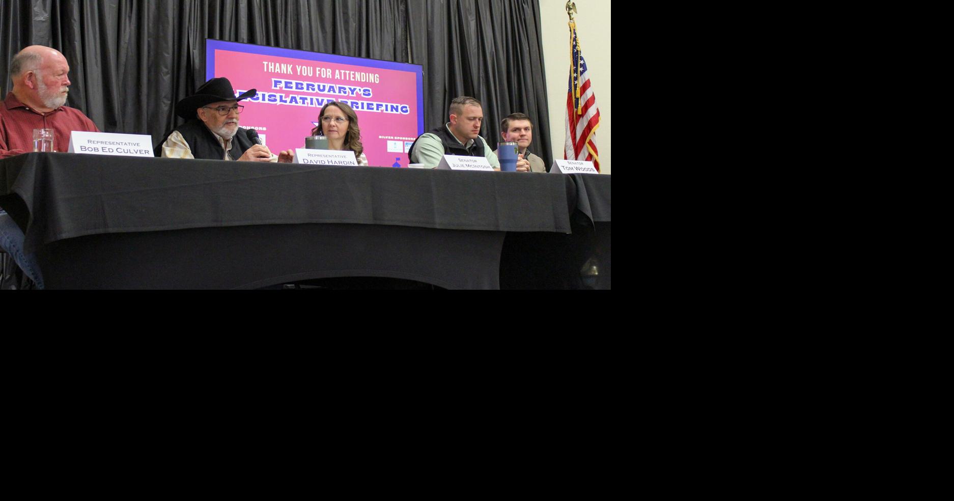 LEGISLATIVE BRIEFING: Lawmakers field questions from constituents in first forum of session