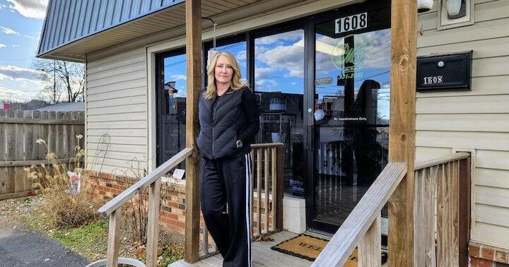 BUSINESS SUFFERS: Striping delayed on Muskogee, business owner has issues with egress