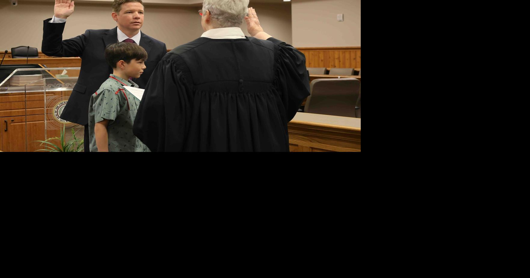 Cherokee Nation District Court Judge T. Luke Barteaux sworn in for ...