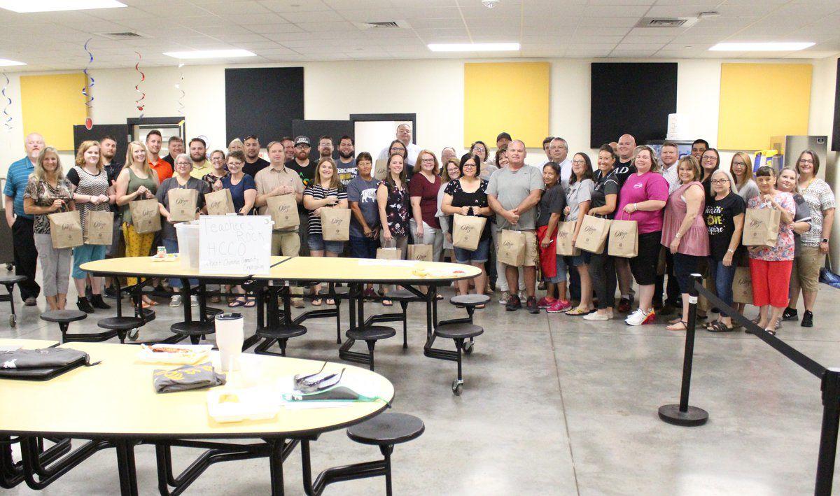 Hulbert group pitches in to help teachers News
