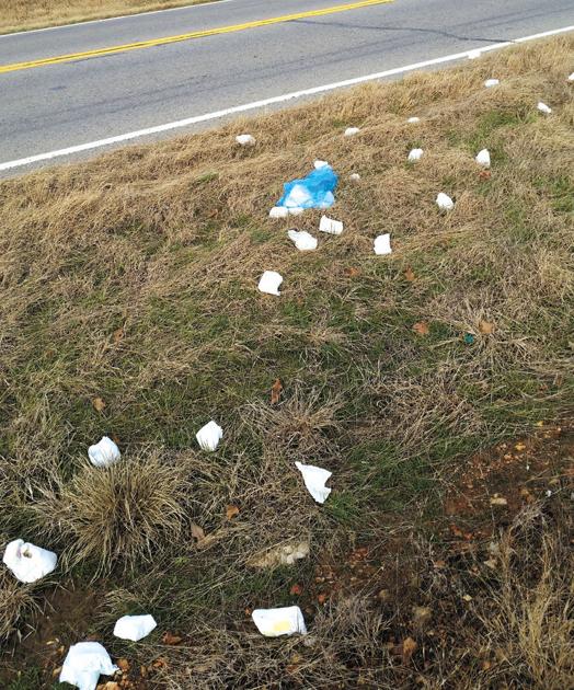 Clusters of soiled diapers turning up along highways News