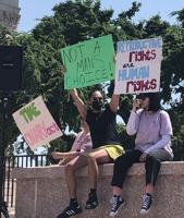 Protesters rally at Capitol to support abortion rights