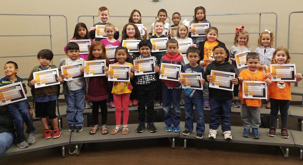 Cherokee Elementary Students of the Month Education News