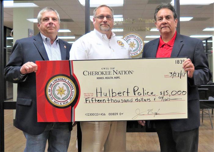 CN donates to local law enforcement Tribal News