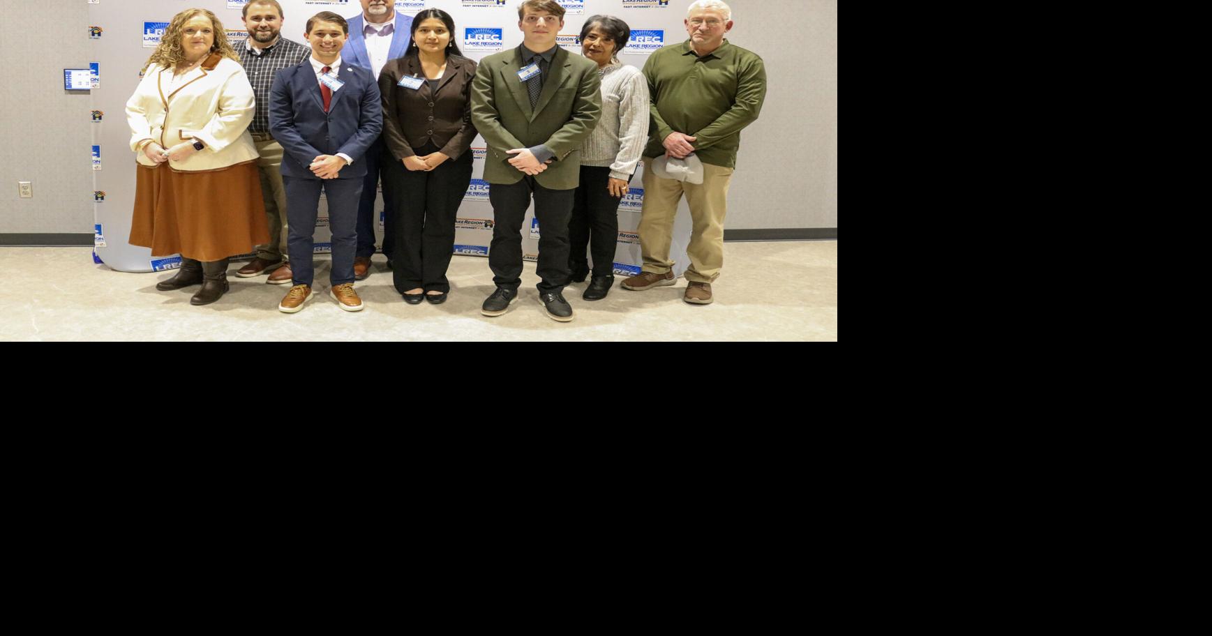 Lake Region names Youth Tour student winners