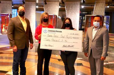 Cnb Gives 20k To Cherokee Nation Angel Project News Tahlequahdailypress Com