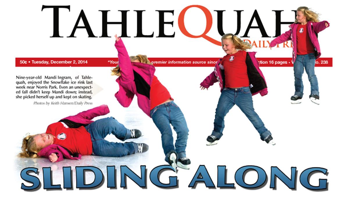 Skaters Dodging Weather At Snowflake Ice Rink News