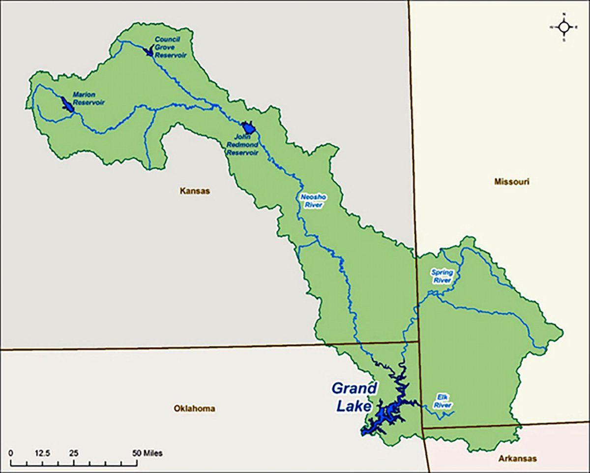 Grand River Oklahoma Map Grda Urges Area Residents To Be Guardians Of The Grand | News |  Tahlequahdailypress.com