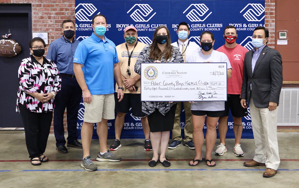 Cherokee Nation contributes $195K to B&GC programs