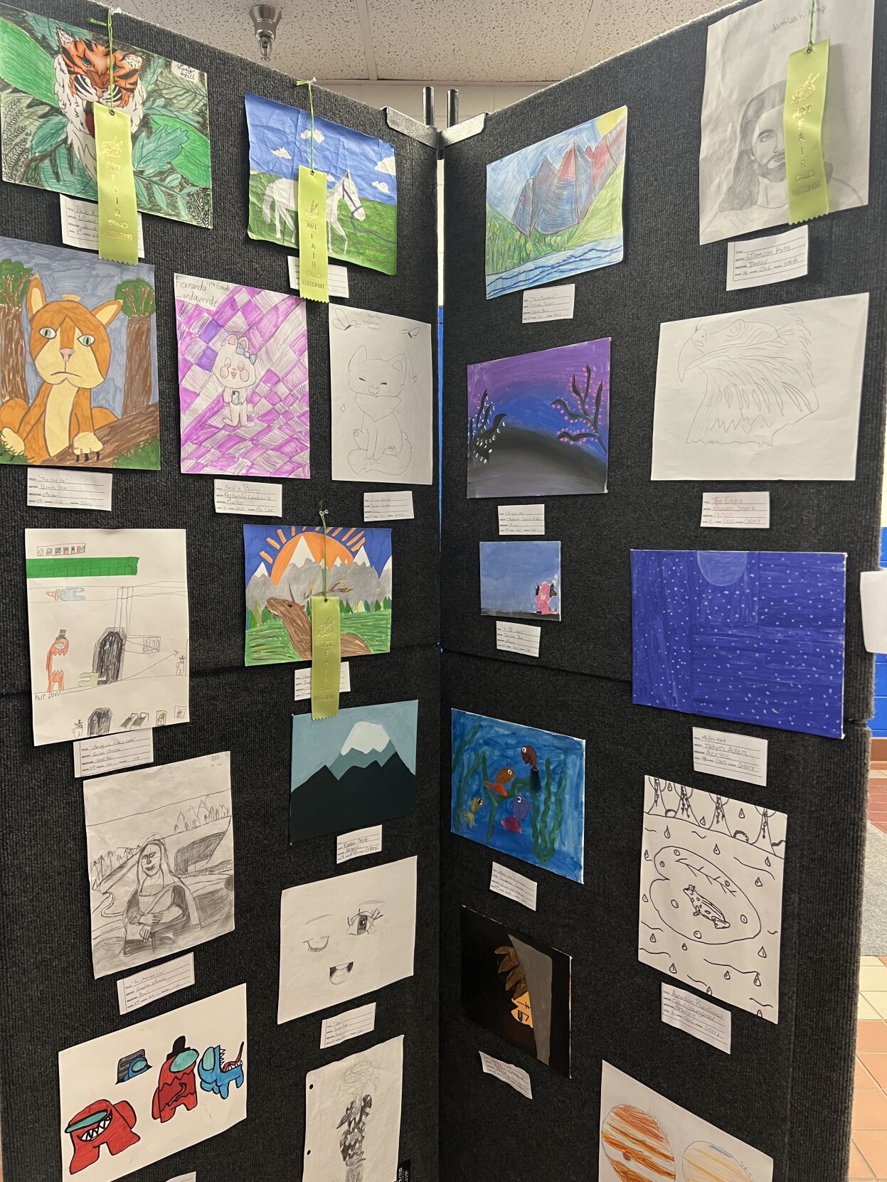 Display Their Work EDUCATION SPOTLIGHT: Grand View students show off creativity at art ...