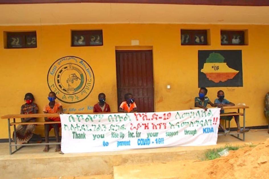 Rise Up helping keep Ethiopians safe during pandemic