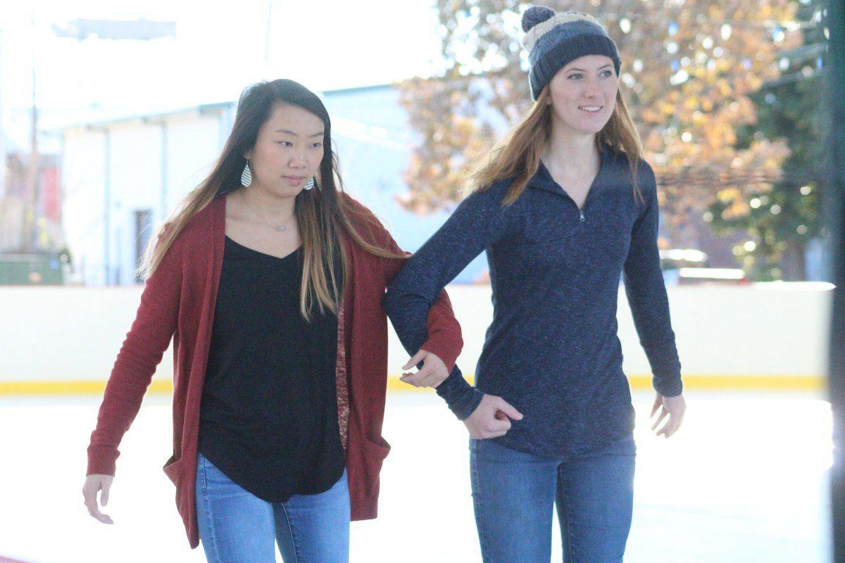 Tahlequah S Downtown Holiday Ice Rink Is Up And Running Local