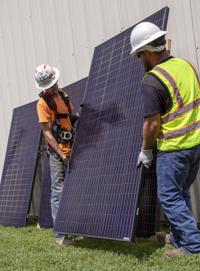 Tribe providing solar panels in Chewey