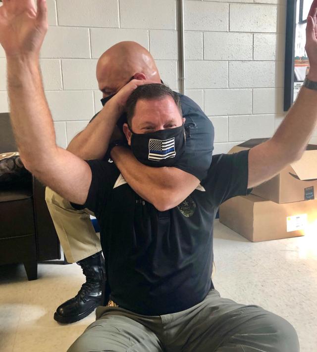 KNOWING WHEN TO HOLD Police chief says 'chokehold' should be rare