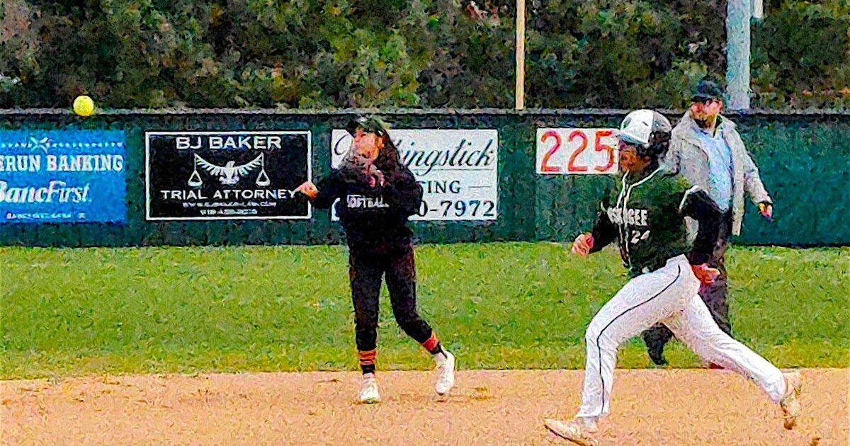 UNDERHANDED ACTION: Lady Tigers lose one win one opening night in slow