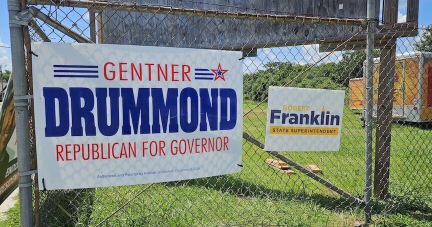 Political signs in state have few rules, oversight