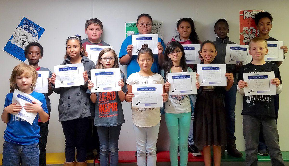 Cherokee Elementary Students of the Month Education News