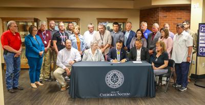 The Council of the Cherokee Nation approved Hoskin, Warner’s proposal
