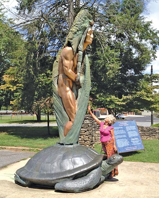 Artist Donates Transformation Statue To Nsu News Tahlequahdailypress Com Artist Donates Transformation Statue To Nsu News Tahlequahdailypress Com