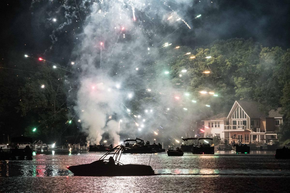 Lake Fenton Saturday night fireworks dazzle Human Interests, Social