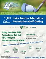 Second annual Lake Fenton Education Foundation Golf Outing