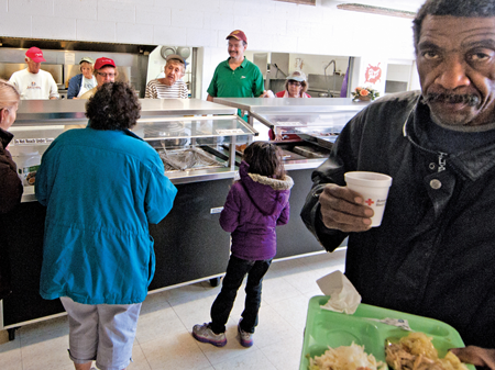 Fewer Volunteers At Soup Kitchen