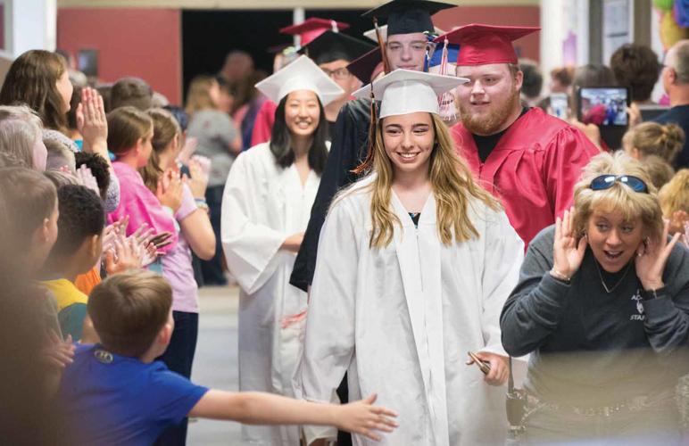 Charter school celebrates graduating seniors who attended Holly Academy