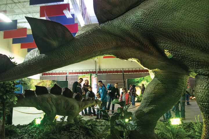 dinosaur dulles expo center