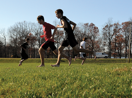 run faster barefoot