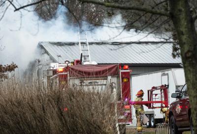 Pole Barn Catches Fire In Fenton News For Fenton Linden Holly