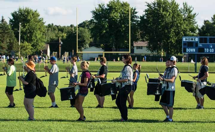 lake-fenton-fields-its-largest-marching-band-ever-education-news