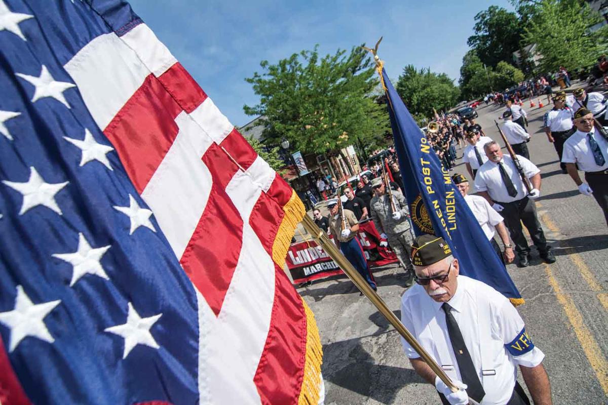 Linden Holds Pure Memorial Day Parade And Ceremony News For Fenton Linden Holly Mi Tctimes Com
