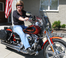 Motorcycle mamas — Lady bikers abound in tri-county area | Human ...