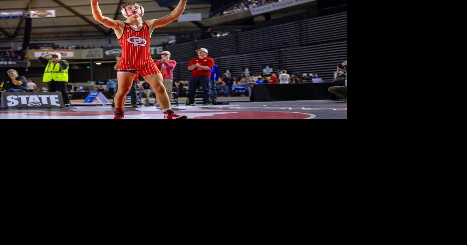 Castle Rock wrestler secures 3rd straight state title