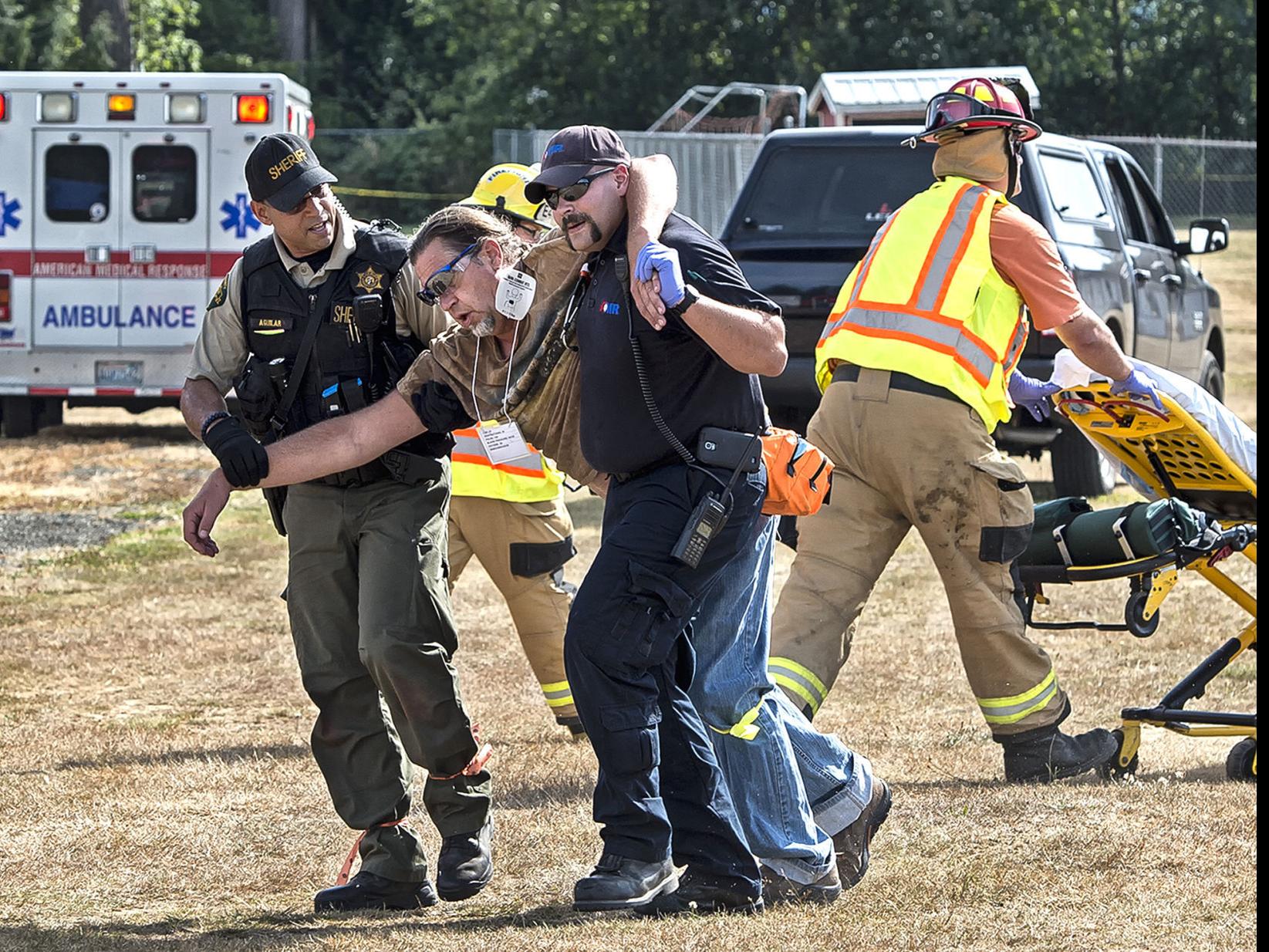 Wahkiakum Sheriff S Office Stages Full Scale Active Assailant Drill Local Tdn Com