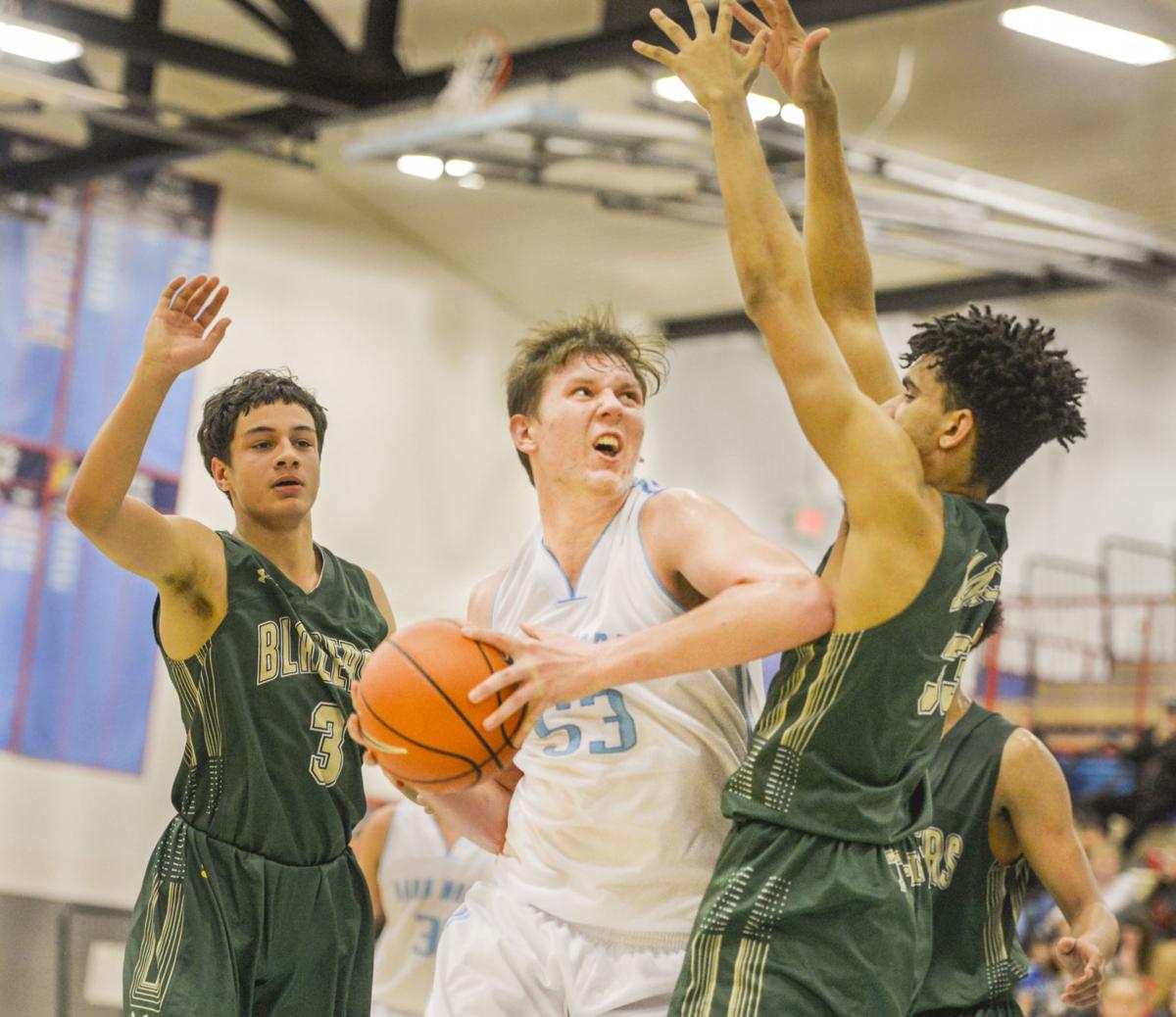 Boys Basketball Shorthanded Monarchs Fall To Timberline Preps