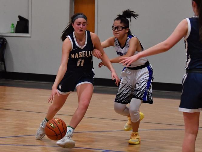 1B Girls Basketball Naselle drubs shortstaffed TRC
