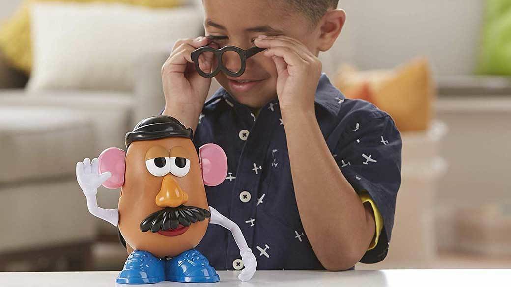  Potato Head Silly Suitcase Parts and Pieces Toddler Toy for  Kids ( Exclusive) : Toys & Games