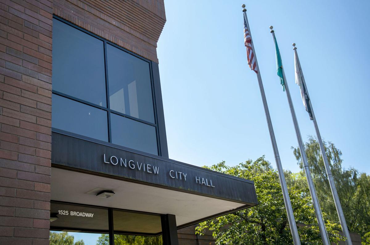Longview City Hall stock