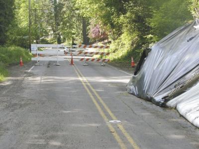 Landslide causing detour dilemma on Maplewood Drive