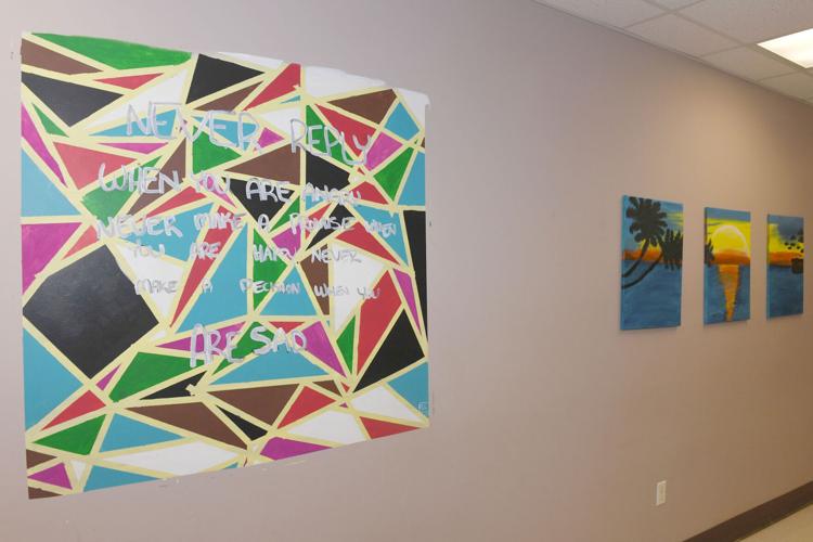Youth Services Center displays juvenile's artwork